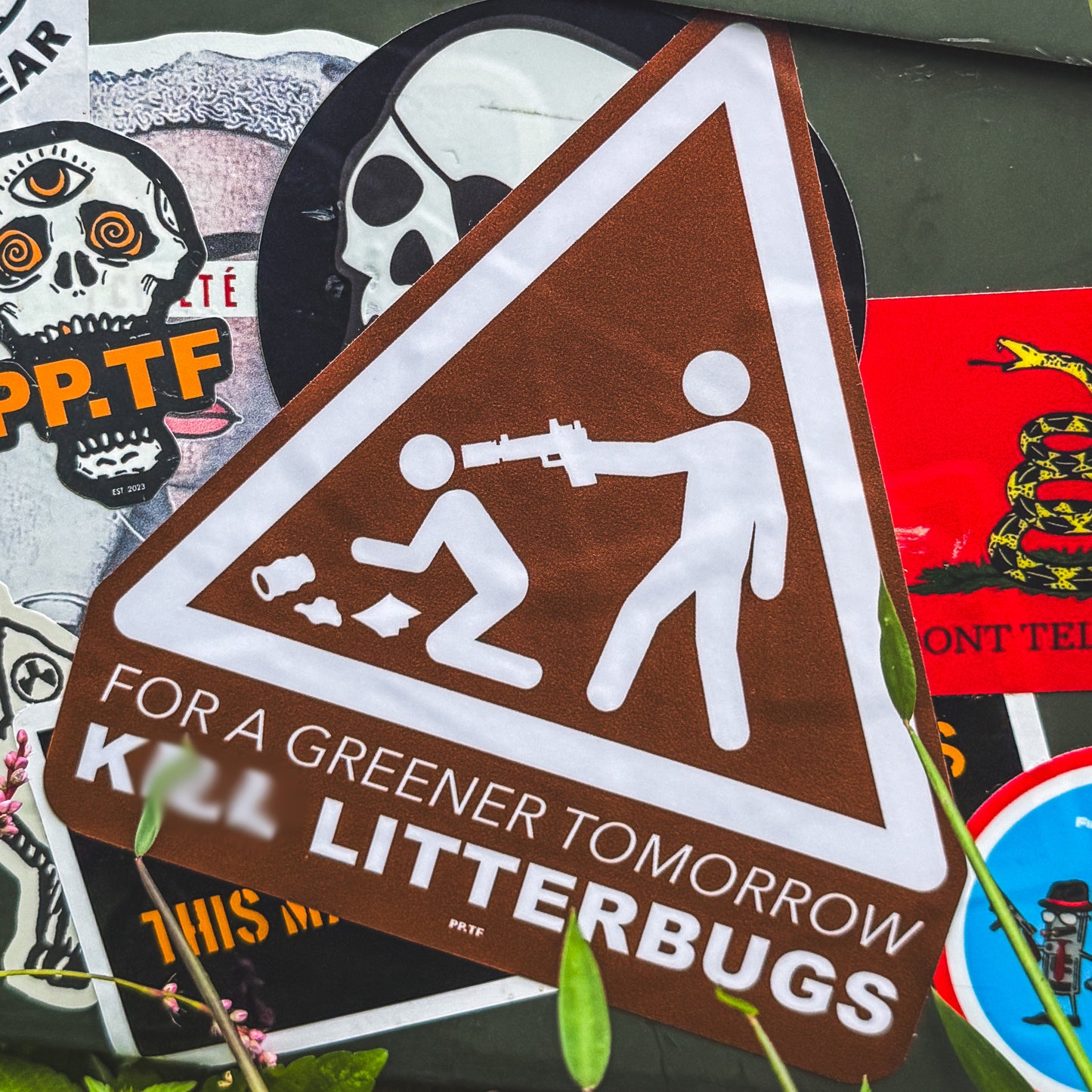 K*LL LITTERBUGS Sticker